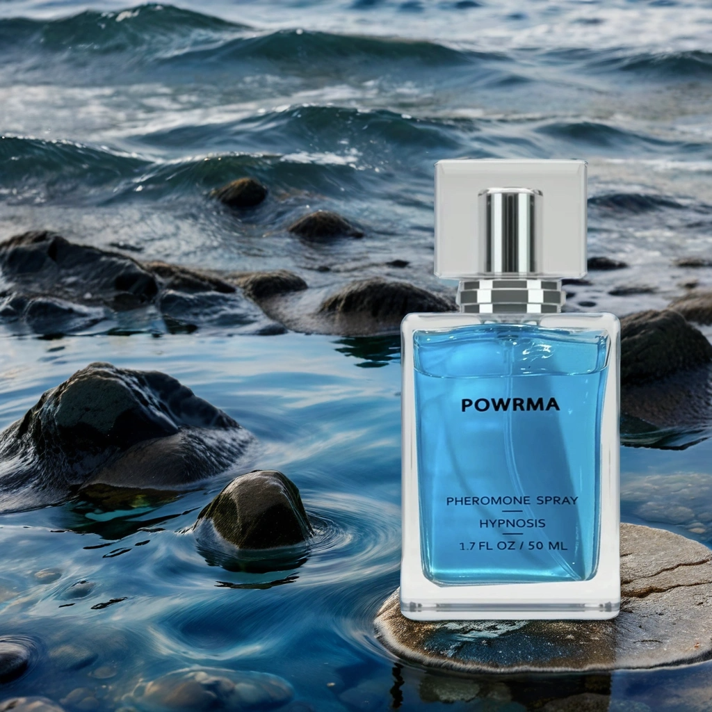 Blue men's perfume 50ml Refreshing and pleasant perfume, long-lasting fragrance